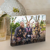 Fun Custom Family Name Fotoblock