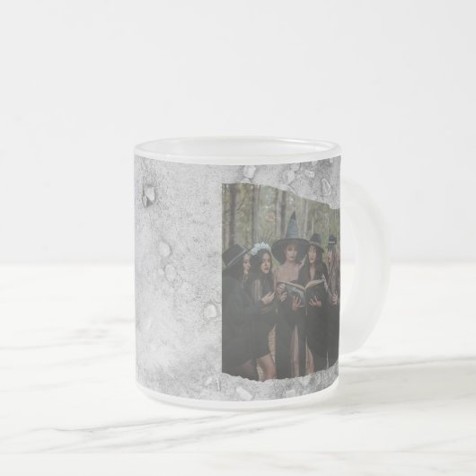 Fun Custom Halloween-Party Mattglastasse (VorderseiteRechts)