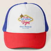 Fun Custom Las Vegas Junggeselinnen-Abschied Truckerkappe (Vorderseite)