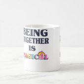 Fun Cute Being Together Is Magical Women Girls Sum Kaffeetasse (Mittel)