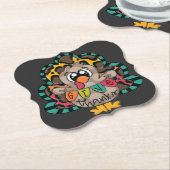 Fun cute turkey shirt untersetzer (angewinkelt)