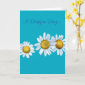 Fun Daisy Birthday Card Karte (Gelbe Blume)