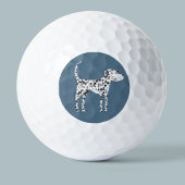 Fun Dalmatiner Dog Golfball