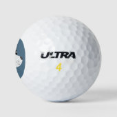 Fun Dalmatiner Dog Golfball (Logo)