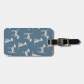 Fun Dalmatiner Dog Pattern Gepäckanhänger (Vorderseite horizontal)