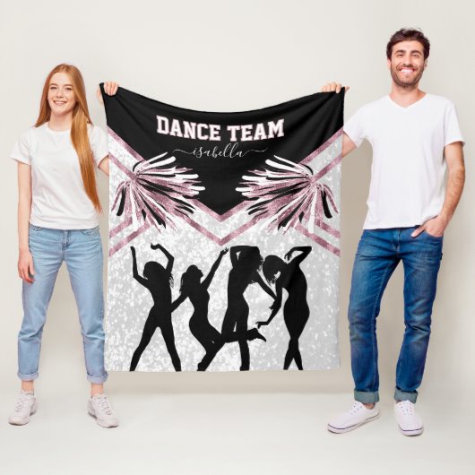 Fun Dance Team Black, White and Rose Pink Fleece B (Beispiel)