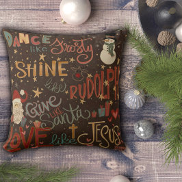 Fun Dance wie Frosty Inspirivity Pillow Kissen