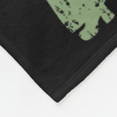 Fun Dancing Queen Disco Party Retro Distressed Des Fleecedecke (Ecke)