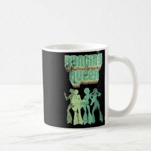 Fun Dancing Queen Disco Party Retro Distressed Des Kaffeetasse