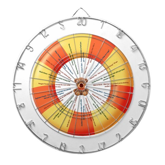 Fun Dares Dart Kids Game Dartscheibe (vorne)