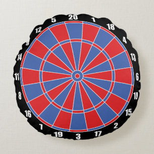 Fun Dartboard Darts Round Kissen