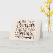 Fun 'Das ist die Jahreszeit für Backdesign Karte (Gelbe Blume)