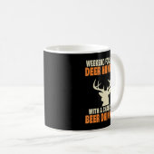 Fun Deer Jagd Kaffeetasse (VorderseiteRechts)