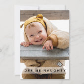 Fun Definition Naughty | Weihnachten im Foto (Vorderseite)