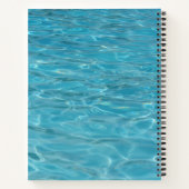 Fun Delphine und Blasen Notizblock (Rückseite)