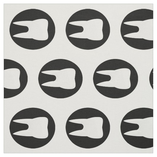 Fun Dentist Orthodontist Zelt Pattern Stoff (Muster)