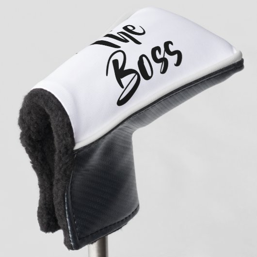 FUN, DER BOSS GOLF HEADCOVER (3/4 Vorderseite)