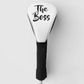 FUN, DER BOSS GOLF HEADCOVER (Vorderseite)