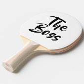 FUN, DER BOSS TISCHTENNIS SCHLÄGER (Vorderseite)
