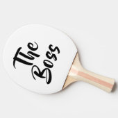 FUN, DER BOSS TISCHTENNIS SCHLÄGER (Seitenansicht)