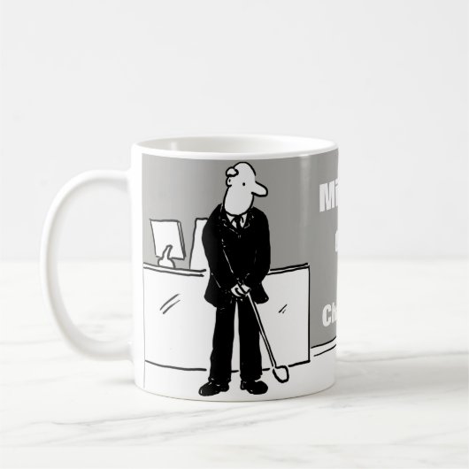 Fun Design for the Golf Lover Kaffeetasse (Links)
