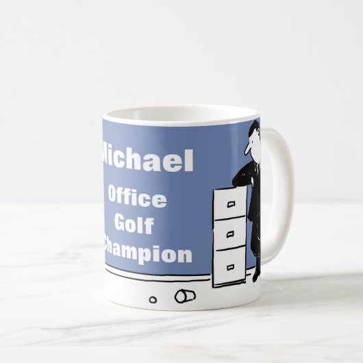 Fun Design for the Golf Lover Kaffeetasse (VorderseiteRechts)