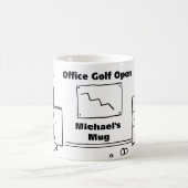 Fun Design für Golf Lover Kaffeetasse (Mittel)