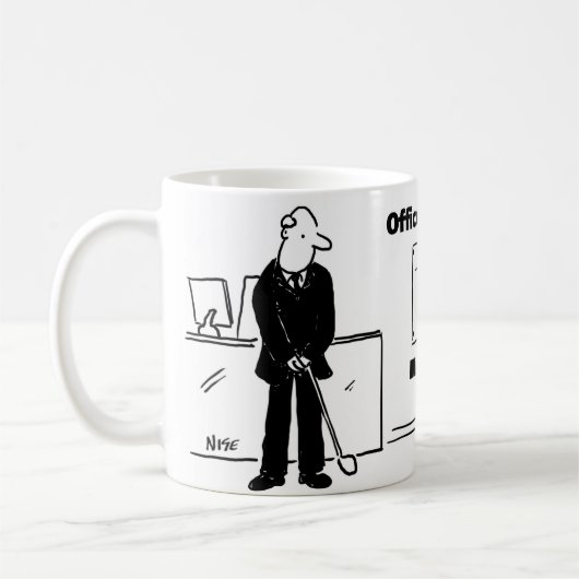 Fun Design für Golf Lover Kaffeetasse (Links)