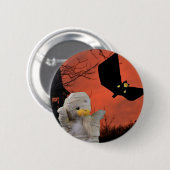 Fun Design für Halloween Button (Vorne & Hinten)
