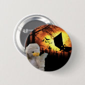 Fun Design für Halloween Button (Vorne & Hinten)