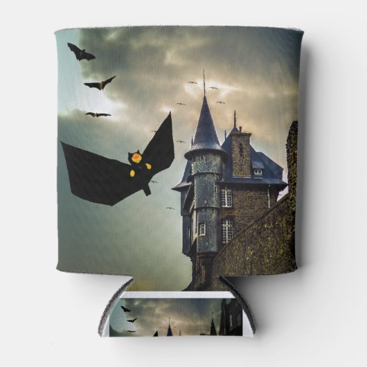 Fun Design für Halloween Dosenkühler (Vorderseite)