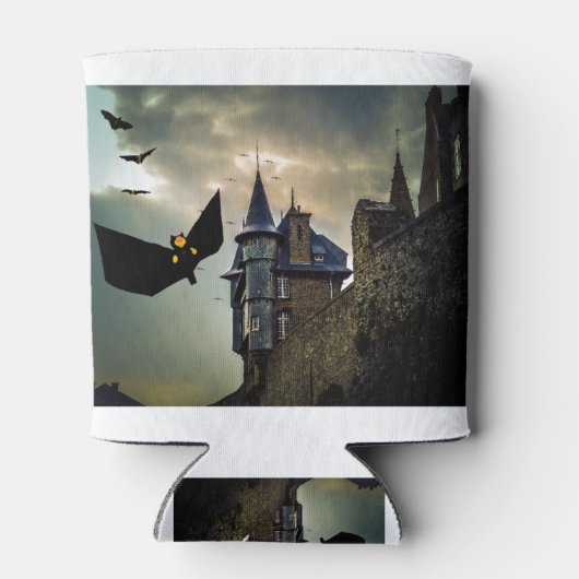 Fun Design für Halloween Dosenkühler (Rückseite)