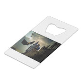 Fun Design für Halloween Geldbeutel Flaschenöffner (Rückseite Schrägansicht)