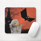 Fun Design für Halloween Mousepad (Mit Mouse)