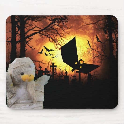 Fun Design für Halloween Mousepad (Vorne)