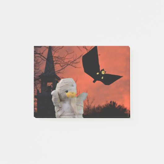 Fun Design für Halloween Post-it Klebezettel (Vorderseite)