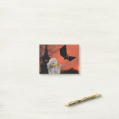 Fun Design für Halloween Post-it Klebezettel (Auf Schreibtisch)