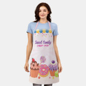 Fun Desserts und Candies Küche Schürze (Getragen)