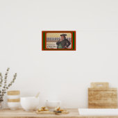 FUN DEUTSCHER PROVERB ~ DILEMMA? BIER SIGN - POSTE POSTER (Küche)