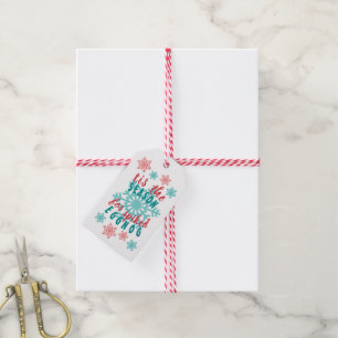 Fun Dezember Wintersaison Eggnog Zitat Wort Kunst Geschenkanhänger