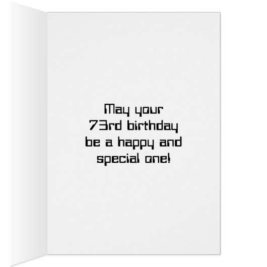 Fun Digital Computing Thema 73. Geburtstag (Innen (Rechts))