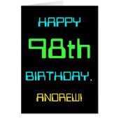 Fun Digital Computing Thema 98. Geburtstag (Vorne)