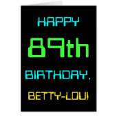 Fun Digital Computing thematisiert 89. Geburtstag (Vorne)