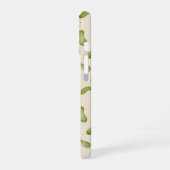 Fun Dill Pickle Muster iPhone 16 Hülle (Linke Seite)