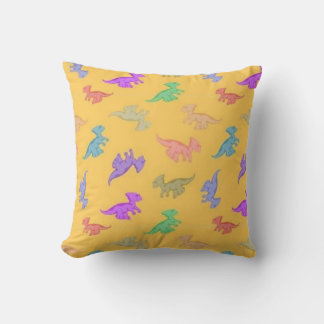 Fun Dino Pattern Kissen