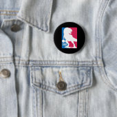 Fun Dinosaur Basketball Button (Beispiel)