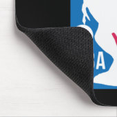 Fun Dinosaur Basketball Mousepad (Ecke)