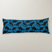 Fun Dinosaurs Pattern Seitenschläferkissen (Rückseite)