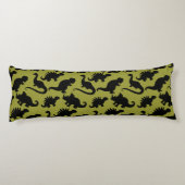 Fun Dinosaurs Pattern Seitenschläferkissen (Rückseite)