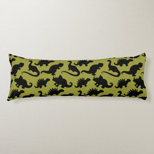 Fun Dinosaurs Pattern Seitenschläferkissen (Vorderseite)